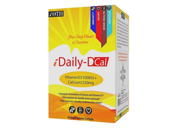 Vitamin D 1000IU Calcium 1200 mcg