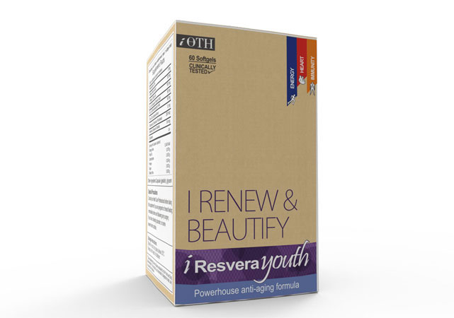 iOTH resveratrol, omega 3, grape seed extract, anti-aging, anti-oxidant softgels