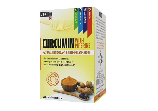 iOTH joint knee care, Curcumin with Piperine